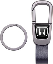 Leather Car Keychain Key Ring for Men and Woean, Key Fob Car Accessories Family