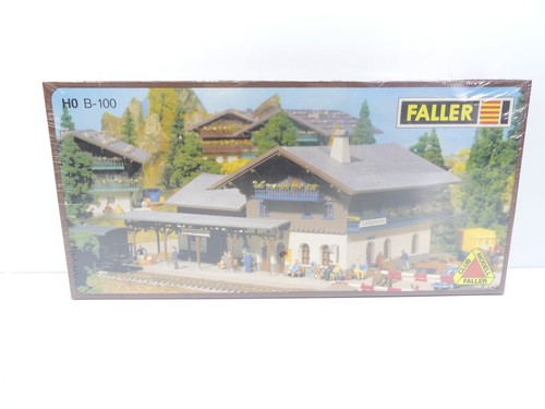 Faller H0 B-100 kit estación Lengmoos, sin construir, NUEVO en EMBALAJE ORIGINAL #66463 | Zustand: Gebraucht