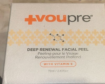Voupre Deep Renewal Facial Peel Pour Le Visage W But E 72ml 2.43oz New Sealed