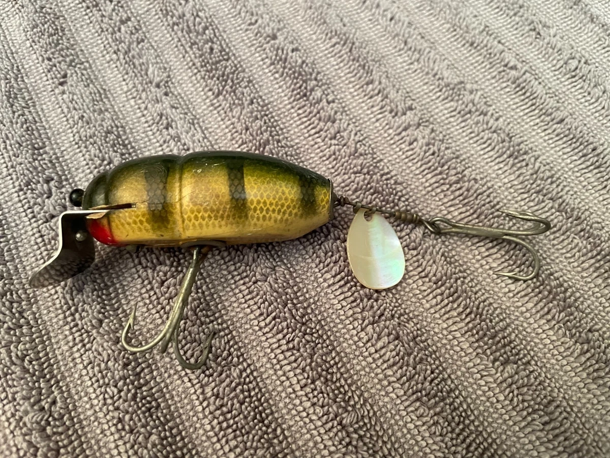 Creek Chub 3852 Beetle ホワイト c 1940 Creek Chub 3852 Beetle ホワイト c 1940 【公式通販】