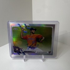 Topps 2021 Chrome Nivaldo Rodriguez RA-NR Refractor Rookie Auto /499 Astros MLB