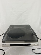 SONY PS-J10 Automatic Turntable Record Player 33/45 RPM Line or Phono PAT Tested