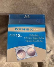 10-pack of Dynex Blu-ray disc cases