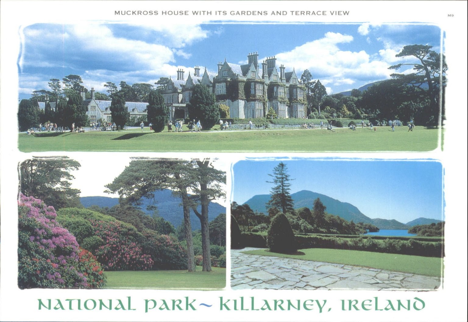 Muckross House Killarney Ireland Postcard Mac Pubs Killarney National Park