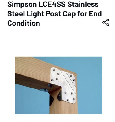 #ad #ad Simpson Strong Tie LCE4SS $16.00