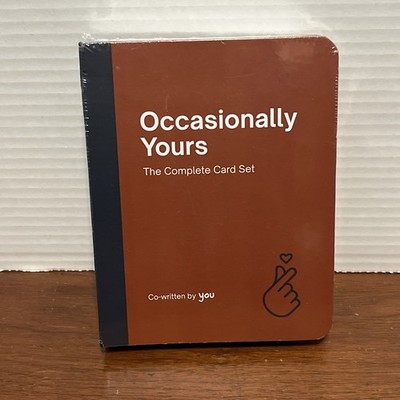 Occasionally Yours - The Complete Card Set Book, Co-Written By YOU! ~ NEW Sealed