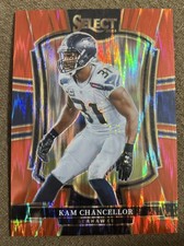 2025 Panini Select # 149 Kam Chancellor Premier Red Shock Prism /249. Seahawks.