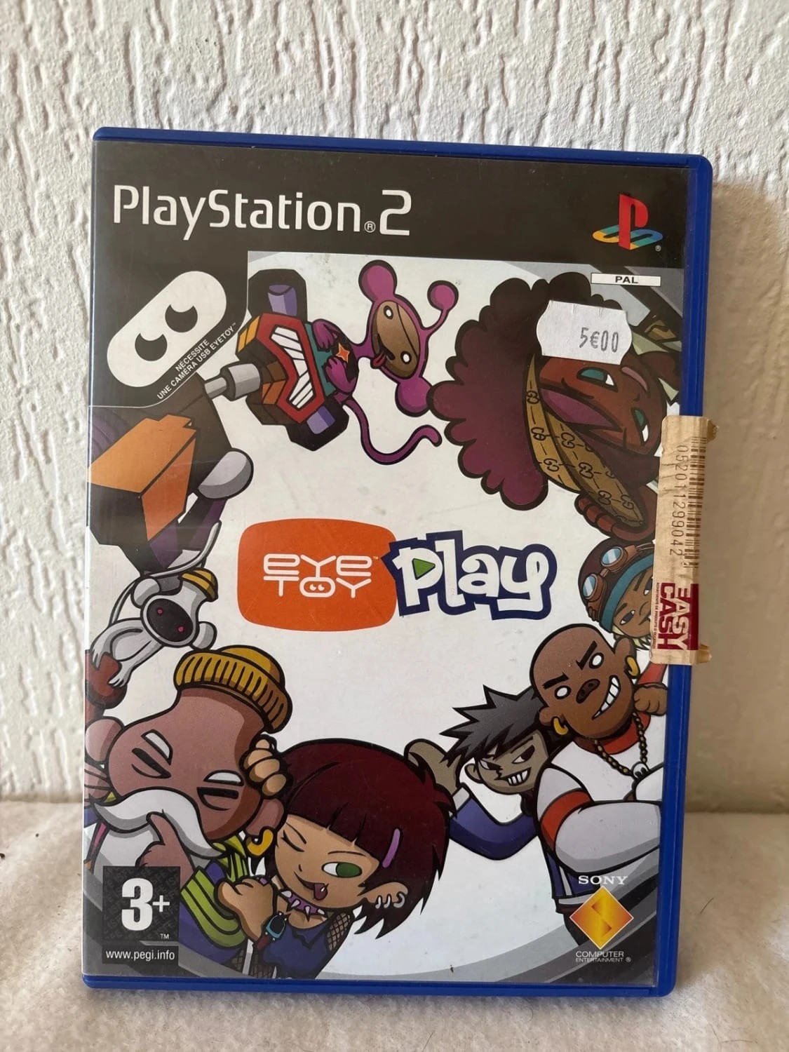 EyeToy Play – Jeu PS2 original (sans caméra)