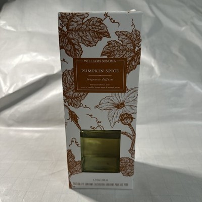 Williams Sonoma Pumpkin Spice Fragrance Diffuser Vanilla Brown Sugar 
