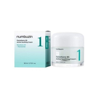 numbuzin No.1 Pantothenic B5 Active Soothing Face Cream 2.7 fl oz - Imperfect Bo
