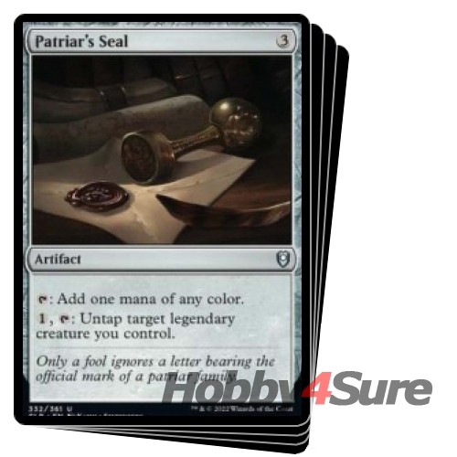 Prix De Patriar's Seal #332 | Magic Commander Legends