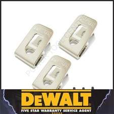 3 x Dewalt 14.4v Cordless Impact Driver Belt Clip Hook & Screw For DCF835 DCF836