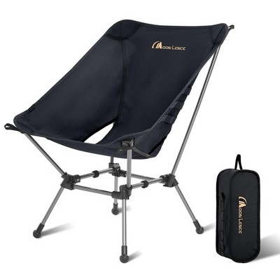 MOON LENCE Portable Camping Chair Plus, Larger & Roomier, Compact and Lightwe...