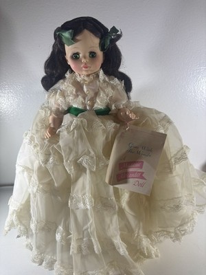 MADAME ALEXANDER 13'' ''SCARLETT #1590'' DOLL WITH ORIGINAL CLOTHES & BOX