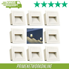 Arotelicht 8x 3W Recessed Stair Lights – Warm White 3000K 100% ORIGINAL ⭐⭐⭐⭐⭐