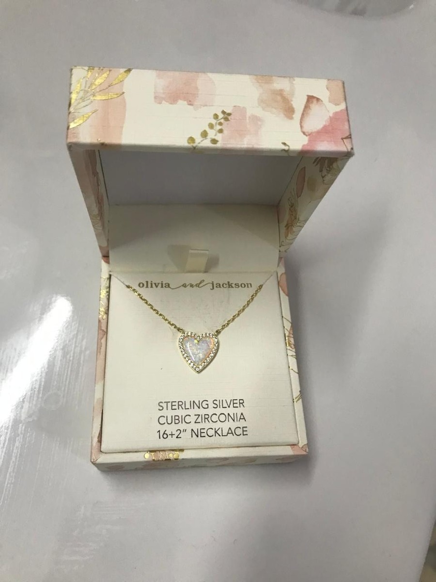 Olivia and Jackson necklace women sterling silver