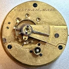 * 1890  14S WALTHAM HOME Watch Co  7J KW KS POCKET WATCH Movement Good Bal M1