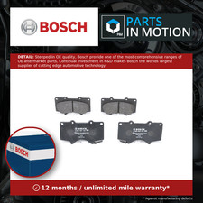 Brake Pads Set fits TOYOTA 4RUNNER UZN213 4.7 Front 05 to 09 2UZ-FE Bosch New