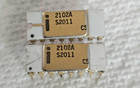 2x Customer Sample Intel C2102 Ceramic White Gold SRAM "C4004" 2102A 1x w/Strap