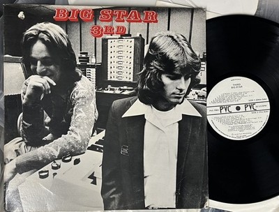 BIG STAR - 3RD - ORIGINAL 1978 PVC RECORDS LP vinyl third album chilton VG+/VG