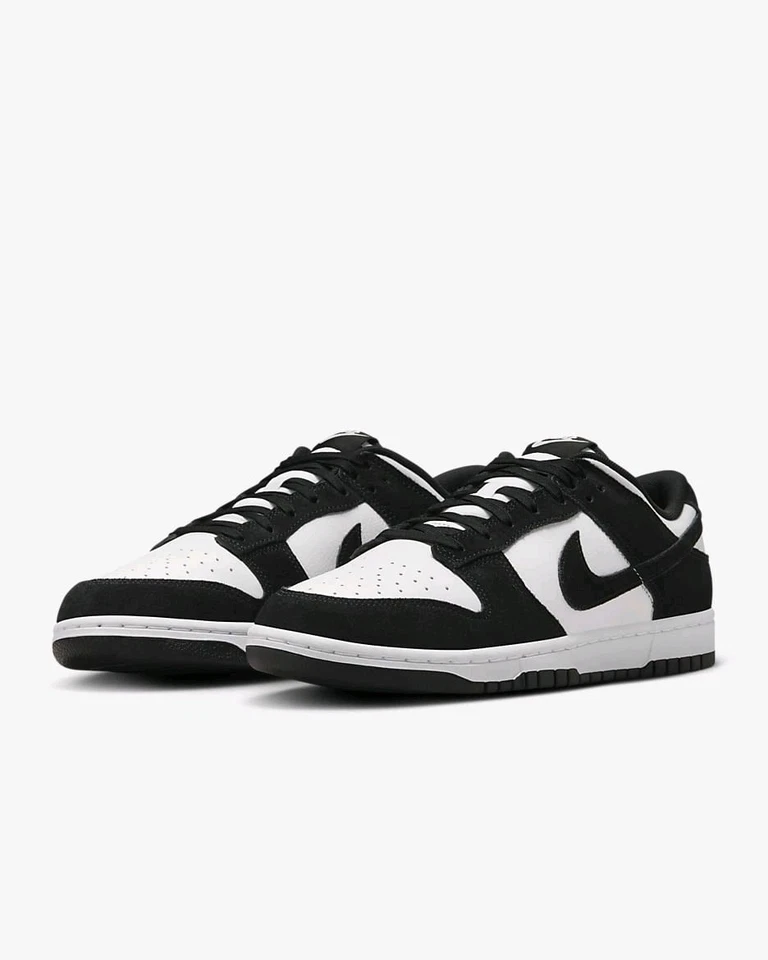 Nike Dunk Low Retro - Blanco/Negro-Blanco (Talla 10) Foto 4 de 4