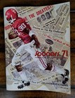 Vintage Sooners 71 Oklahoma OU Sooners vs Kansas Jayhawks Football Program 1971 — photo 1