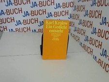 ein gedicht entsteht Krolow, Karl: