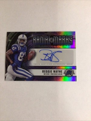 2024 Topps Resurgence - Radial Marks Reggie Wayne #RM-RW (AU)