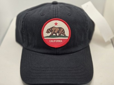 American Neddle Hat Cap - California Republic 1850 Patch