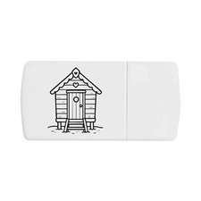 'Beach Hut' Pill Box with Tablet Splitter (PI00035354)
