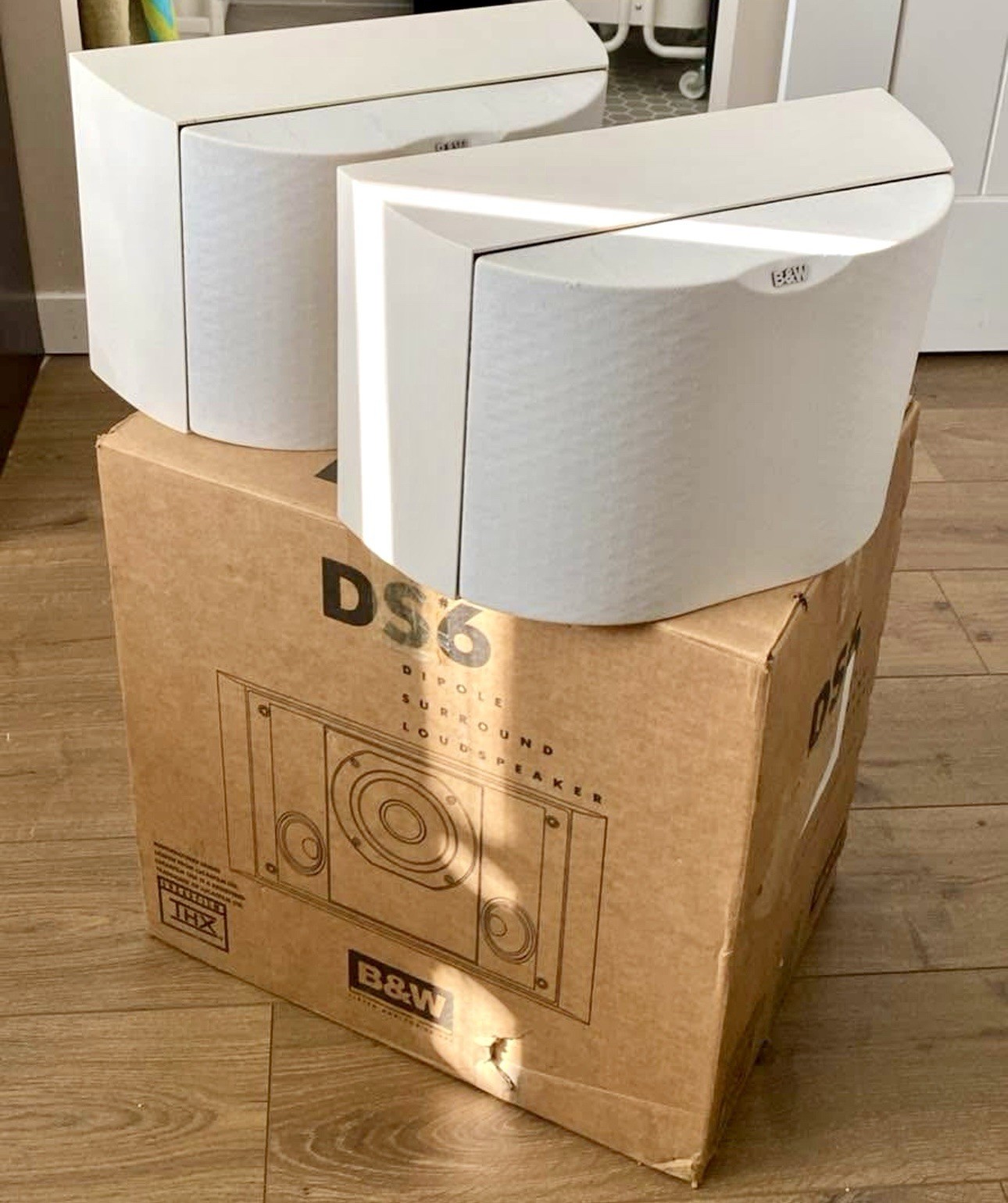 Bowers and Wilkins™ B&W DS6 THX® Dipole Surround Speakers | Factory Box ...