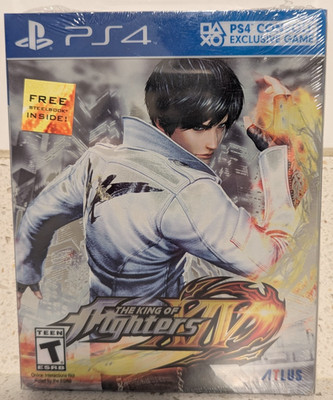 The King of Fighters XIV PS4 Factory Sealed Steelbook Included Atlus