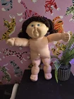 Vintage Cabbage Patch Kid poseable grumpy faced full sized girl doll