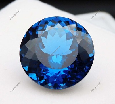 26,25 ct natürlicher türkisfarbener Saphir hervorragender Schliff unbeheizt z...
