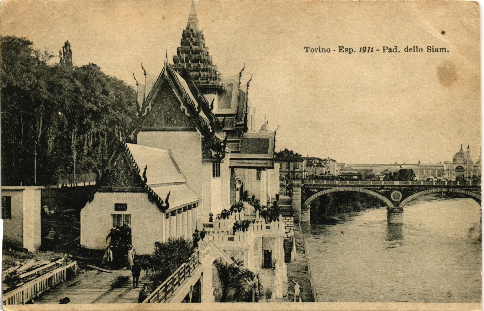 TORINO CITTÀ - Esposizione 1911 - Padiglione del Siam - VG - #010