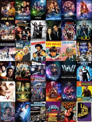 Multi-Angebot Classic TV Sci-Fi Serie Metall Plaketten Schilder Poster Bilder