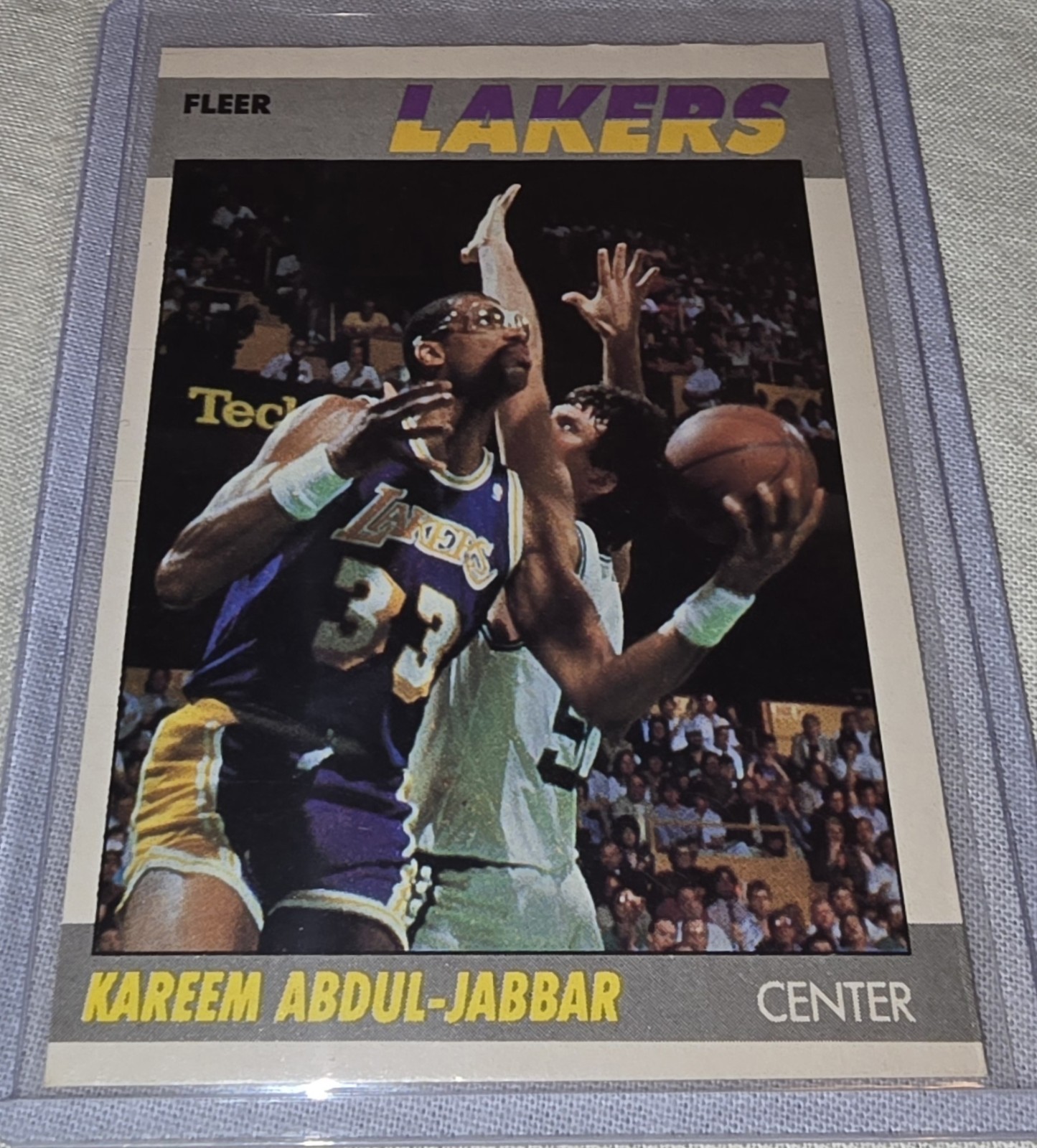 1987-88 Fleer Kareem Abdul-Jabbar #1 HOF