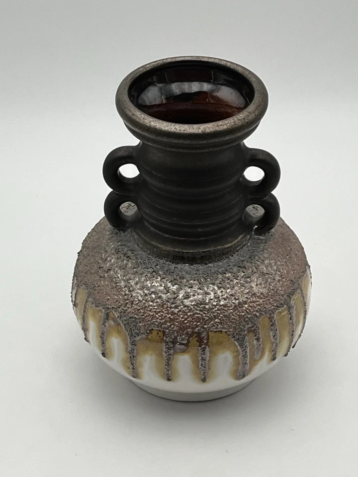 Spooky Vase Fat Lava West Germany Keramik Brutalismus Mid Century Halloween Deko - Bild 3 von 4