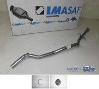 Imasaf Auspuff Endrohr für Daihatsu Rocky Hard TOP Rocky Soft TOP Wildcat/Rocky