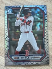 2026 Bowman Chrome Franklin Arias Reptilian Refractor Prospect #BCP-27 Red Sox