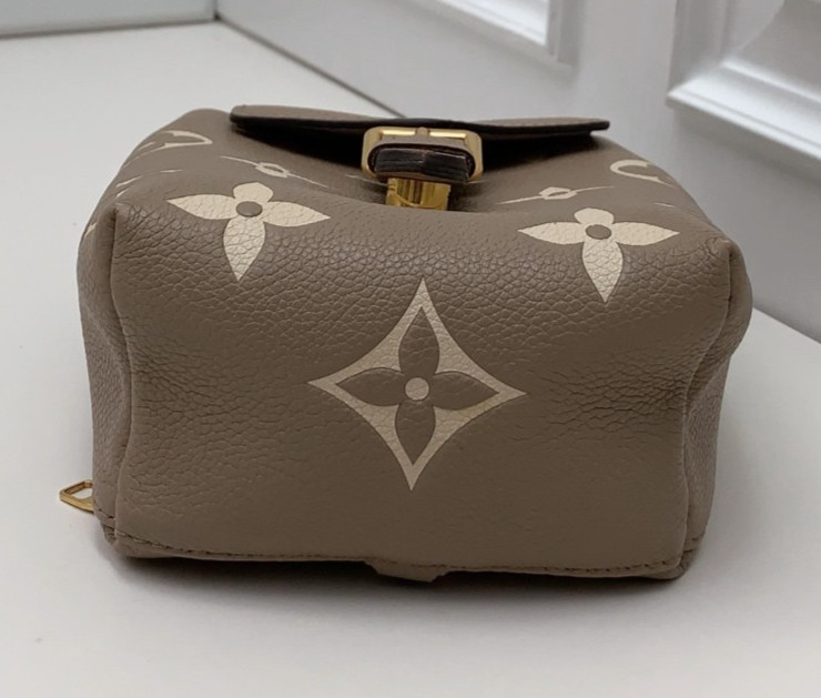 Louis Vuitton Tiny Backpack Mini Monogram Gray Go… - image 5