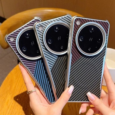 For OPPO Find X8, Luxury Carbon Fiber Pattern Hybrid Matte Cover Case
