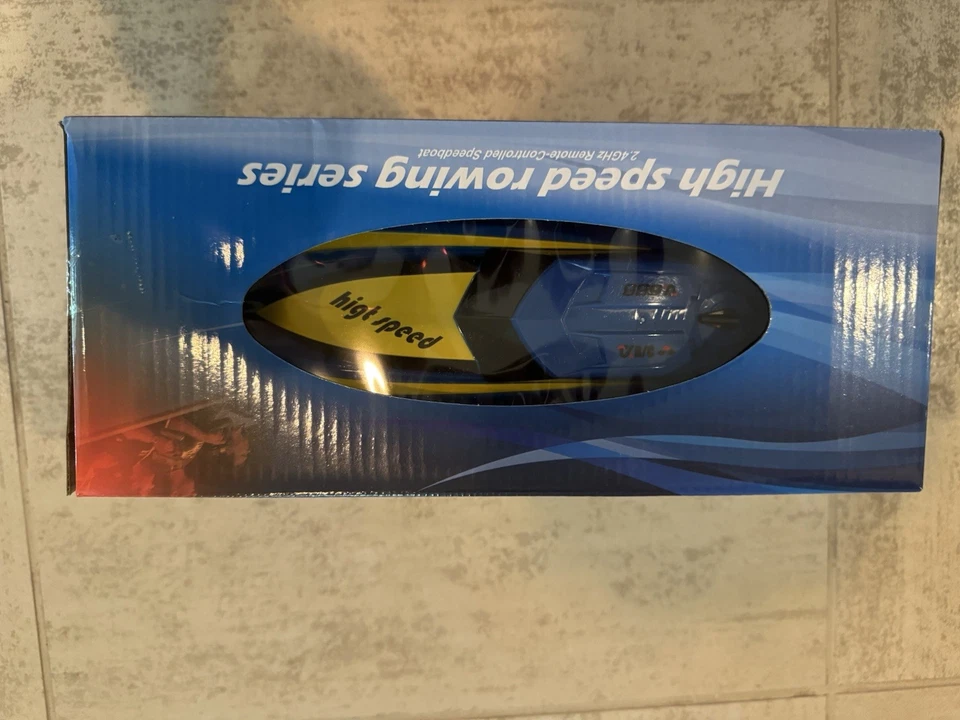 New! Unopened Box! RC Hydro Boat – 2.4GHz High-Speed Dual Motor Speedboat Model - Image 2 of 4