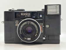  Exc KONICA C35 AF Auto Focus Point  Shoot 35mm Film Camera From Japan