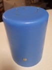 PartyLite Large Seaside Mist 3-Wick 6 X 8 Pillar Candle Blue Retired