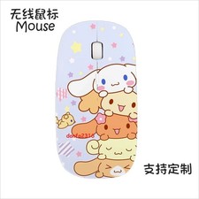 Anime Cinnamoroll Cosplay Cute Pink Wireless Mouse Custom-made For Pc Laptop