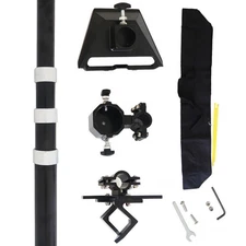 Starlink Gen 3 RV Telescopic Pole 10FT with Starlink (GEN 3 / V3) Pipe Adapter a