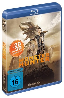 Monster Hunter (3D Blu-ray) REGION FREE | Brand New & Sealed
