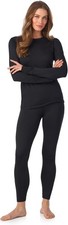 Cuddl Duds Thermal Set Black, X-Small READ