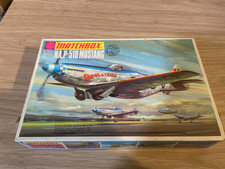 1/72 Unassembled Model Aircraft Kit - N.A. P-81D Mustang - WW2 - Matchbox